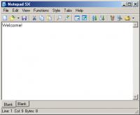 NotePad SX 1.2 screenshot. Click to enlarge!