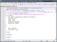 Notepad 7.2 screenshot. Click to enlarge!