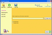 Nucleus Kernel Access Repair Software 11.02.01 screenshot. Click to enlarge!