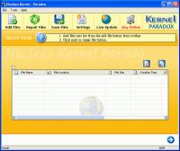 Nucleus Kernel Paradox Database Repair 4.03 screenshot. Click to enlarge!