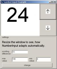 NumberInput ActiveX 2.0 screenshot. Click to enlarge!