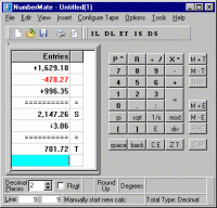 NumberMate 2.0.4 screenshot. Click to enlarge!