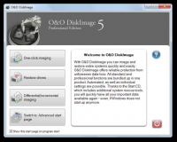 O&O DiskImage Professional Edition 5.6.18 screenshot. Click to enlarge!