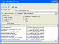 OFFLINE SITE MAP GENERATOR 2.5.1.1 screenshot. Click to enlarge!