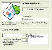 OLContactSync 1.31 screenshot. Click to enlarge!