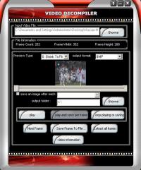 OSS Video Decompiler 5.0.0.11 screenshot. Click to enlarge!
