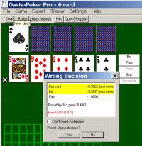 Oasis-Poker Pro 1.95 screenshot. Click to enlarge!