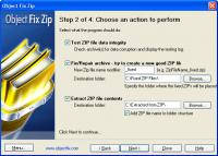 Object FIX ZIP 1.7 screenshot. Click to enlarge!