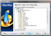 ObjectWipe 1.7 screenshot. Click to enlarge!