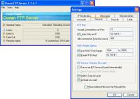 Ocean FTP Server 1.1.7.0 screenshot. Click to enlarge!