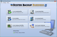 Ocster Backup Business 6.39 screenshot. Click to enlarge!