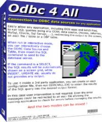 Odbc 4 All 2.1 -1- screenshot. Click to enlarge!