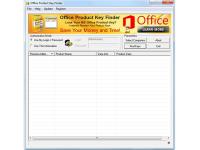 Office Product Key Finder 1.5.0.0 screenshot. Click to enlarge!
