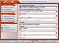 Office to PDF 1.0 screenshot. Click to enlarge!