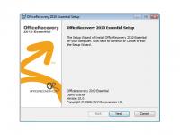 OfficeRecovery Essential 2010.1013 screenshot. Click to enlarge!