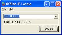 Offline IP-Locate 1.1.0.10 screenshot. Click to enlarge!