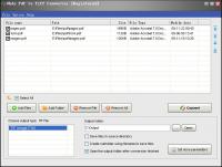 Okdo Pdf to Tiff Converter 5.4 screenshot. Click to enlarge!