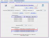 Old AJs Electrical Software 1.7 screenshot. Click to enlarge!
