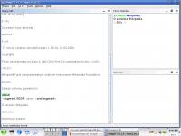 OmegaT 3.6.0.5 screenshot. Click to enlarge!
