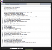 One Click Article Scraper 1.4.0 screenshot. Click to enlarge!