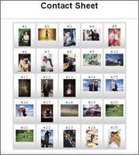 Online Contact Sheet Creator 2.5 screenshot. Click to enlarge!