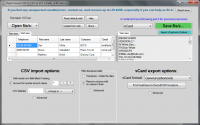 Opal CSV Converter 2.2 screenshot. Click to enlarge!