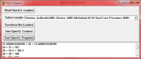 OpenCL for Borland Delphi 1.2 screenshot. Click to enlarge!