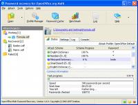 OpenOffice Math Password Recovery 1.0.0 screenshot. Click to enlarge!