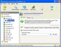 OpenOffice Password Recovery 1.0.6 screenshot. Click to enlarge!