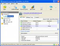 OpenOffice Writer Password Recovery 1.0.6 screenshot. Click to enlarge!