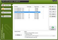 OpooSoft PDF To TIFF Converter 6.7 screenshot. Click to enlarge!