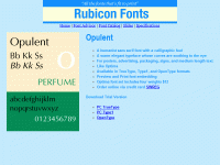 Opulent Font TT 2.00 screenshot. Click to enlarge!