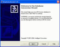Oracle-to-Access 2.5 screenshot. Click to enlarge!