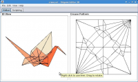 Origami Editor 3D 1.2.4 PreAlpha screenshot. Click to enlarge!