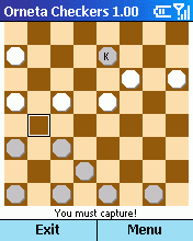 Orneta Checkers for Smartphone 2002 1.0.1 screenshot. Click to enlarge!