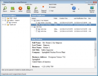 Outlook Duplicate Contact Remover 3.12.5292 screenshot. Click to enlarge!