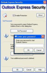Outlook Express Security 2.39 screenshot. Click to enlarge!