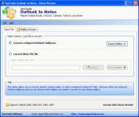 Outlook to NSF 6.0 screenshot. Click to enlarge!