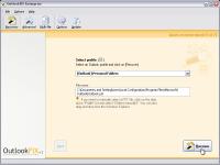 OutlookFIX Outlook PST Repair 2.48 screenshot. Click to enlarge!