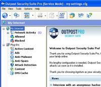 Outpost Security Suite Pro 8.1.4303.670.1908 screenshot. Click to enlarge!