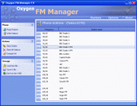Oxygen FM Manager 2.0 screenshot. Click to enlarge!