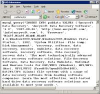 PAD Software Database 2.00.10 screenshot. Click to enlarge!