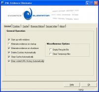 PAL Evidence Eliminator 1.01 screenshot. Click to enlarge!