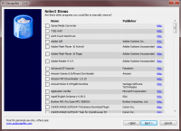 PC De-Crapifier 2.3.1 screenshot. Click to enlarge!