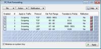 PC Port Forwarding 3.80 screenshot. Click to enlarge!