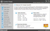 PC Tune-Up Tools 2012 8.0.043 screenshot. Click to enlarge!