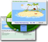PC WorkBreak 6.0.021 screenshot. Click to enlarge!