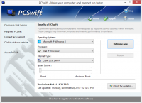 PCSwift 2.5.29.2017 screenshot. Click to enlarge!