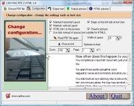PDF 2 HTML 1.4 screenshot. Click to enlarge!