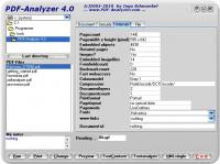 PDF-Analyzer 4.0 screenshot. Click to enlarge!